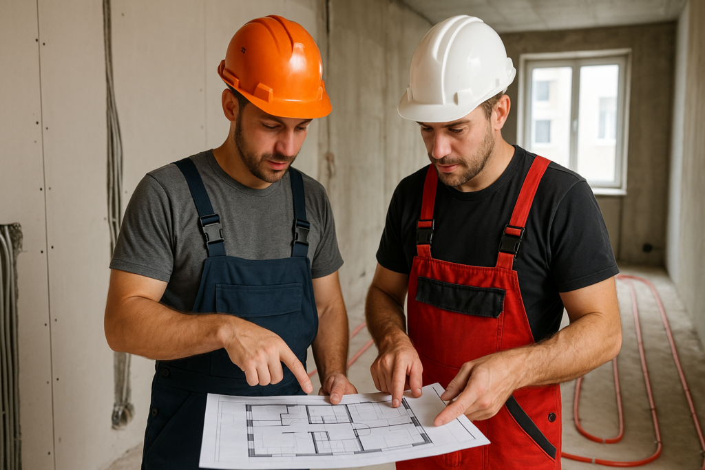 Remont mieszkania z wymianą instalacji elektrycznej i hydraulicznej w Bytomiu